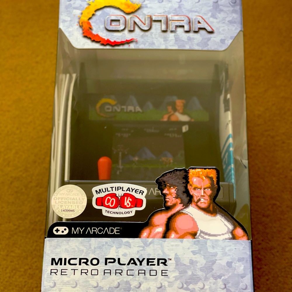 My Arcade Contra Micro Player